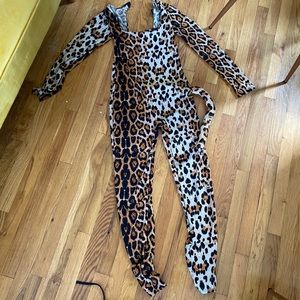 Cheetah or Leopard Bodysuit Costume
